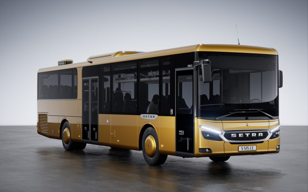 Die neu entwickelten Überlandbusse Setra MultiClass 500 LE